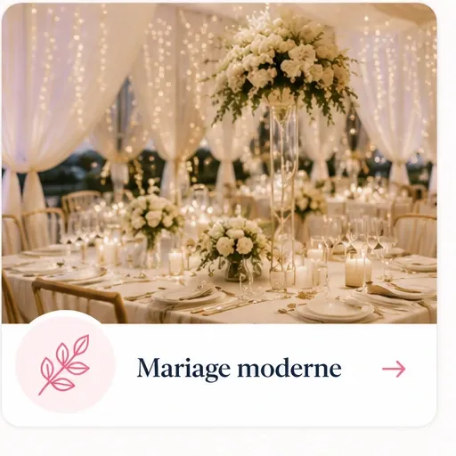 VLM vignette mariage moderne